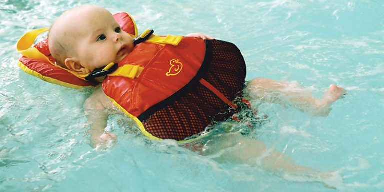 Gilet De Sauvetage Bébé/Enfant Avec Maillot Intégré - Bouée Flottante Intégrée Pour Piscine, Plage - Fille Et Garçon - 4