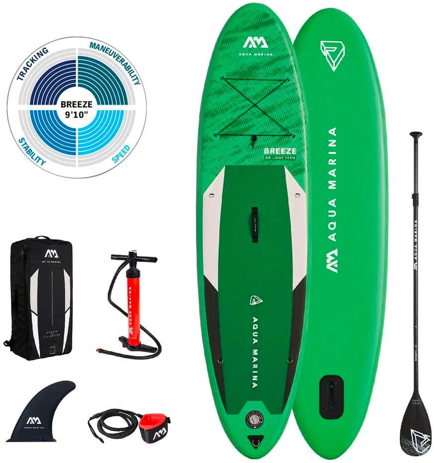 paddle aqua marina breeze test sup